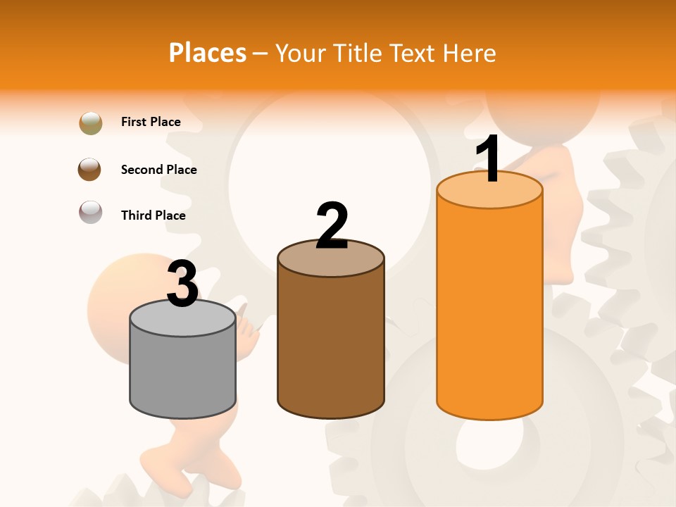 Person Mechanism Engaged PowerPoint Template
