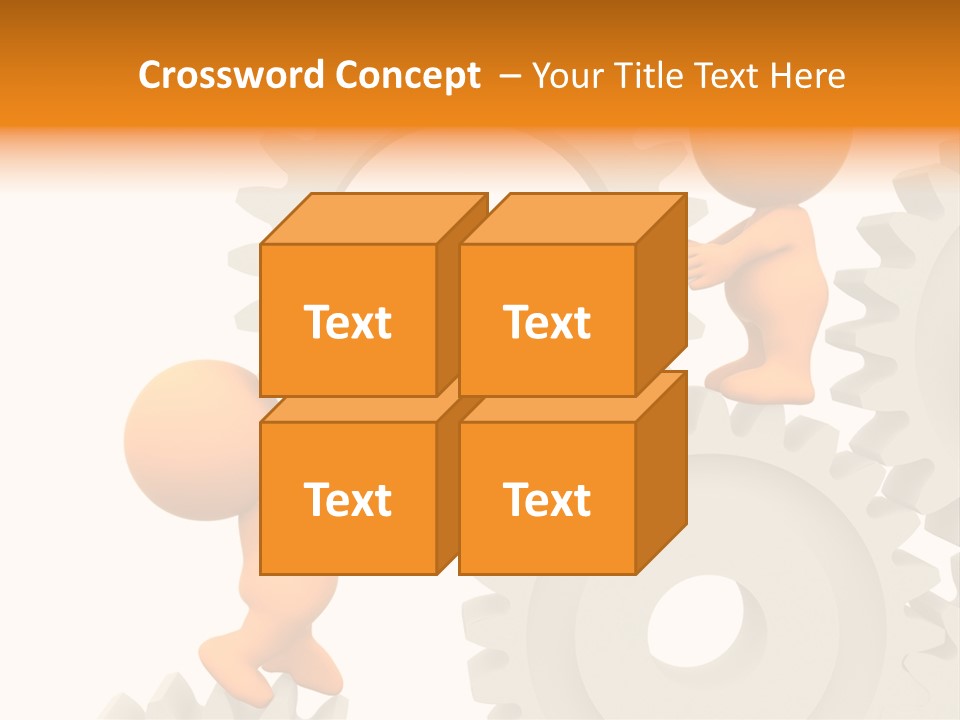 Person Mechanism Engaged PowerPoint Template