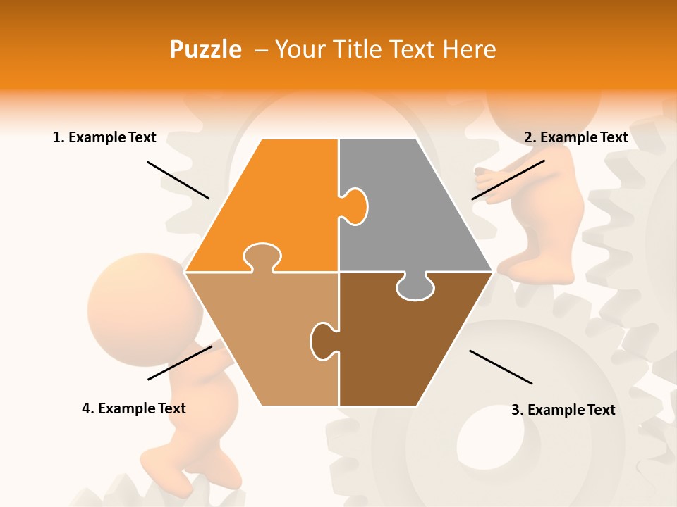 Person Mechanism Engaged PowerPoint Template