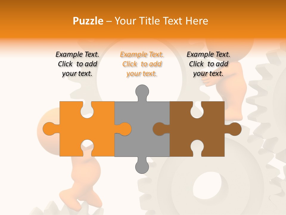 Person Mechanism Engaged PowerPoint Template