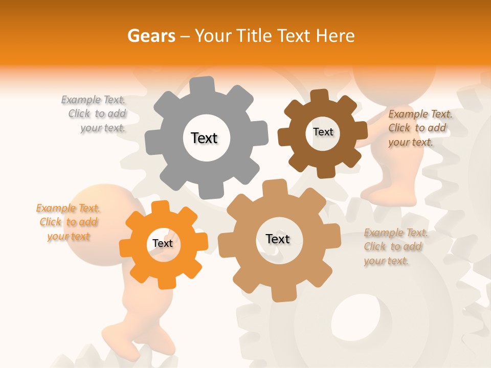 Person Mechanism Engaged PowerPoint Template