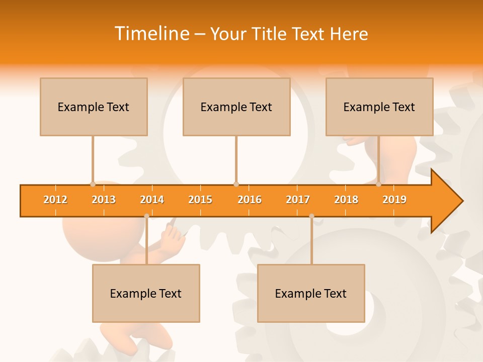 Person Mechanism Engaged PowerPoint Template