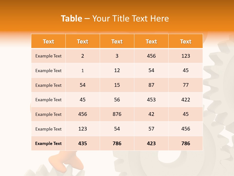 Person Mechanism Engaged PowerPoint Template
