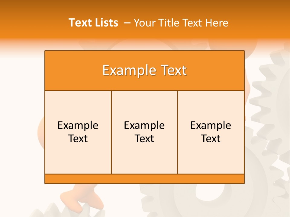 Person Mechanism Engaged PowerPoint Template