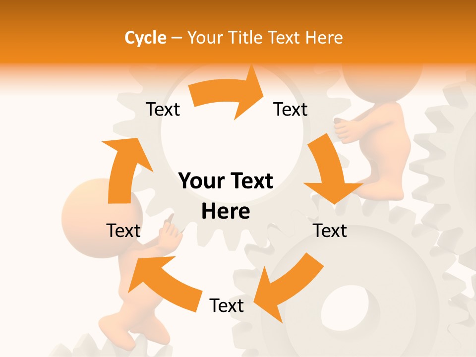 Person Mechanism Engaged PowerPoint Template