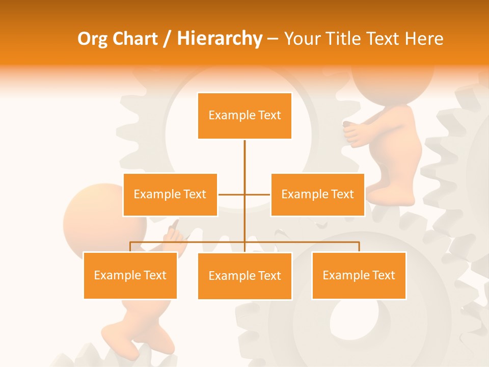 Person Mechanism Engaged PowerPoint Template