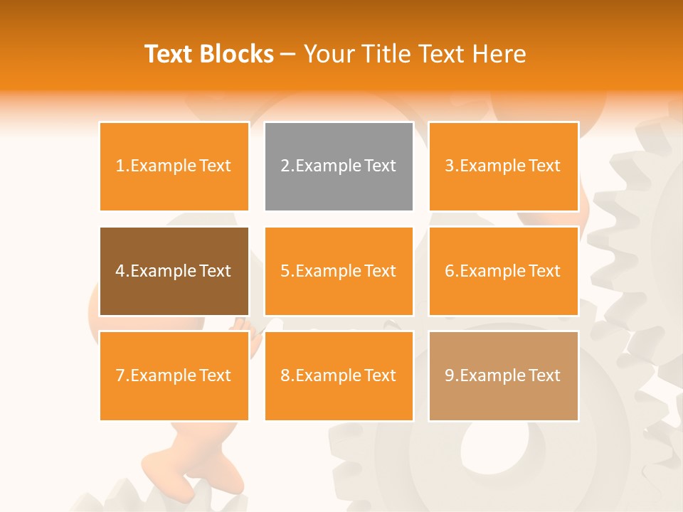 Person Mechanism Engaged PowerPoint Template