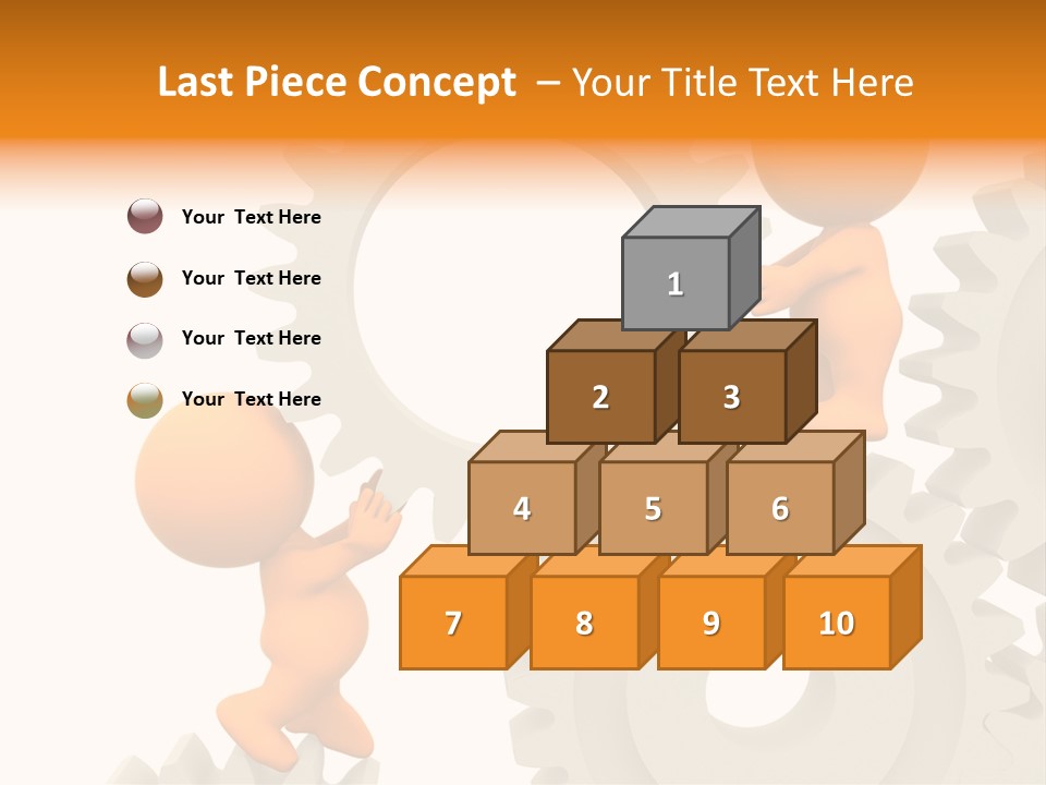 Person Mechanism Engaged PowerPoint Template