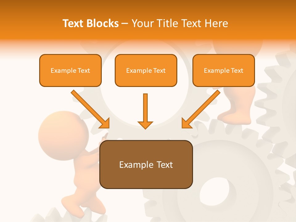 Person Mechanism Engaged PowerPoint Template