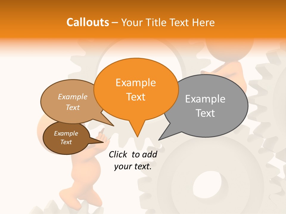 Person Mechanism Engaged PowerPoint Template