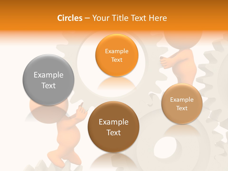 Person Mechanism Engaged PowerPoint Template