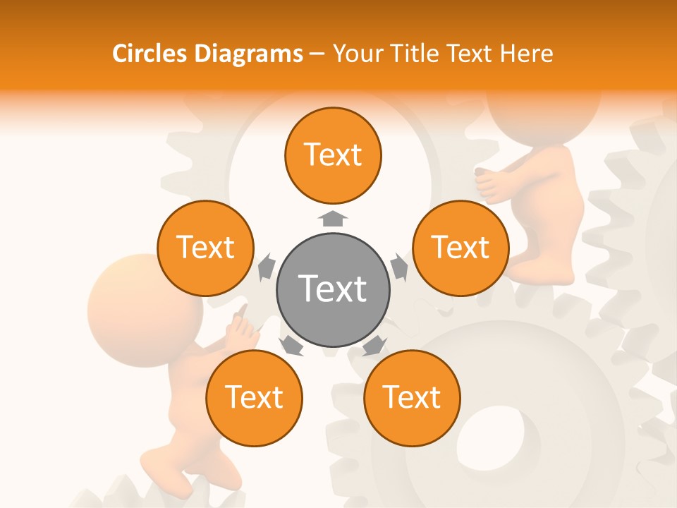Person Mechanism Engaged PowerPoint Template