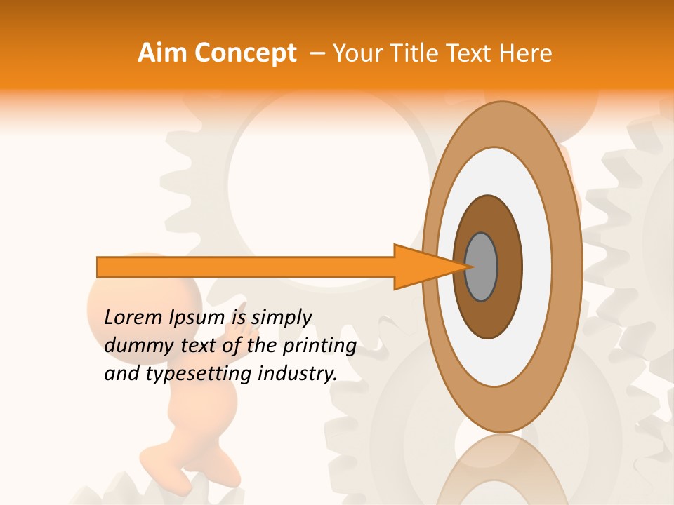 Person Mechanism Engaged PowerPoint Template