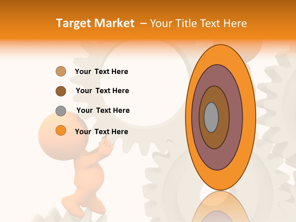 Person Mechanism Engaged PowerPoint Template