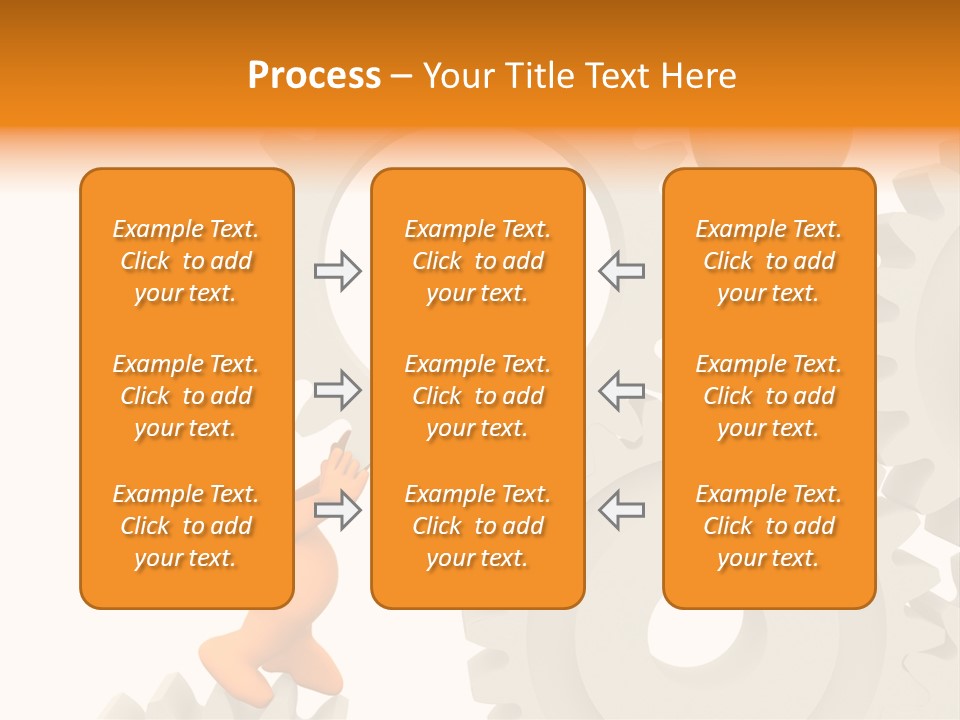 Person Mechanism Engaged PowerPoint Template