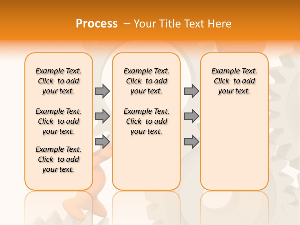 Person Mechanism Engaged PowerPoint Template