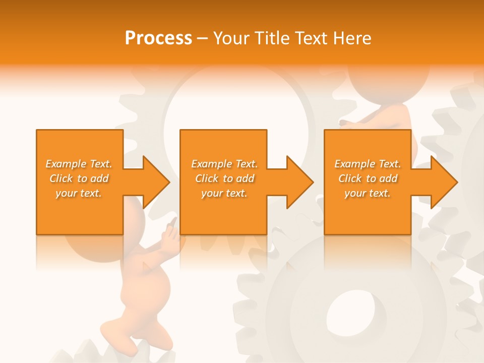 Person Mechanism Engaged PowerPoint Template