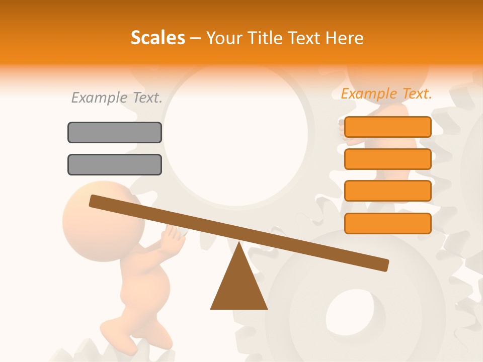 Person Mechanism Engaged PowerPoint Template