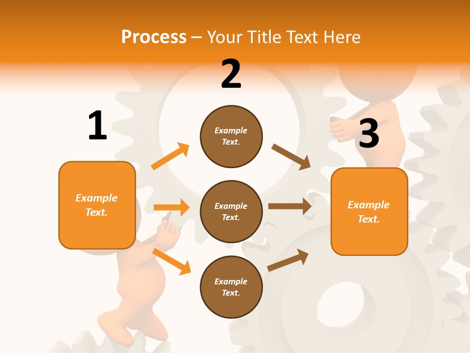 Person Mechanism Engaged PowerPoint Template
