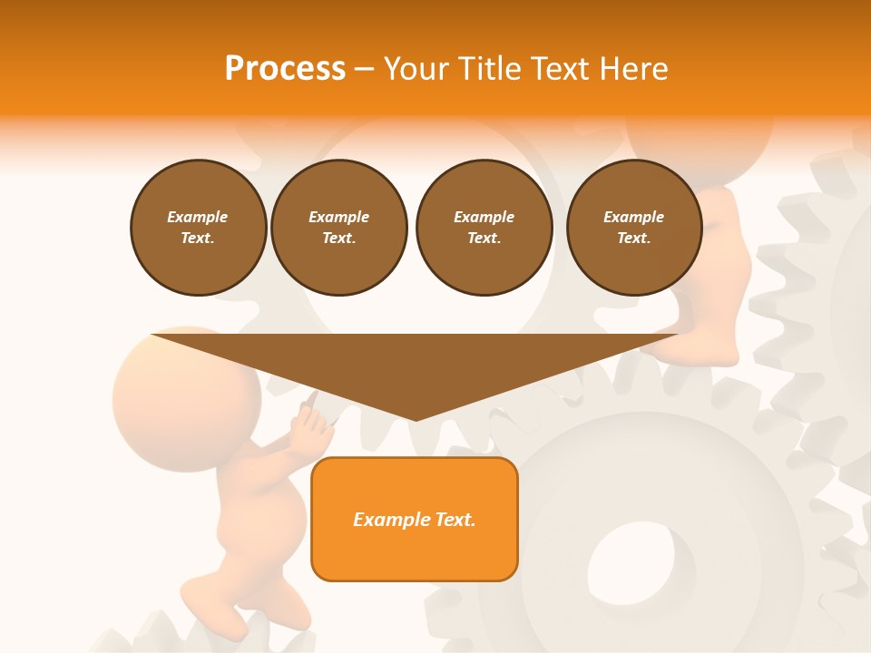 Person Mechanism Engaged PowerPoint Template