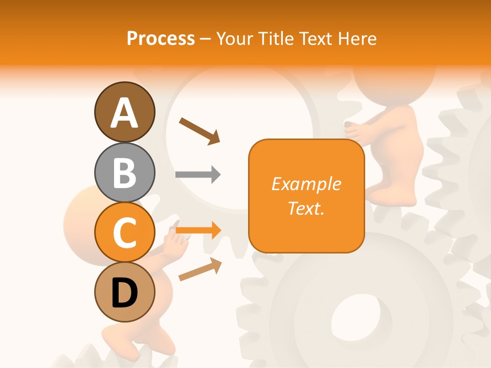 Person Mechanism Engaged PowerPoint Template