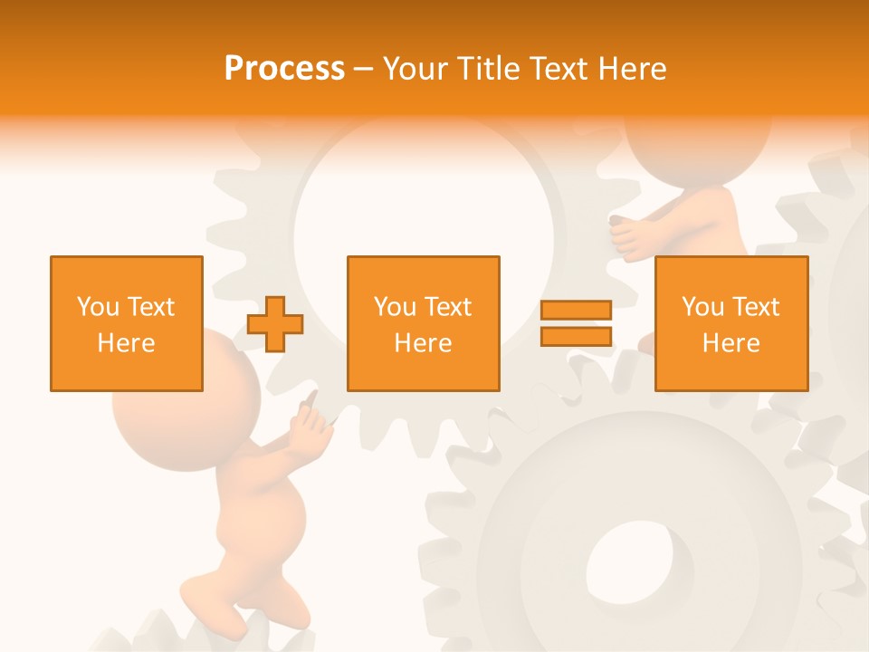 Person Mechanism Engaged PowerPoint Template
