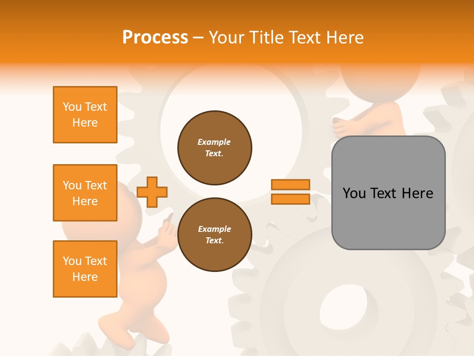 Person Mechanism Engaged PowerPoint Template