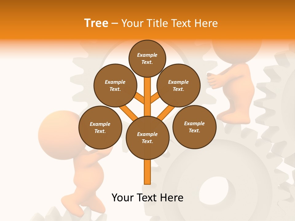 Person Mechanism Engaged PowerPoint Template