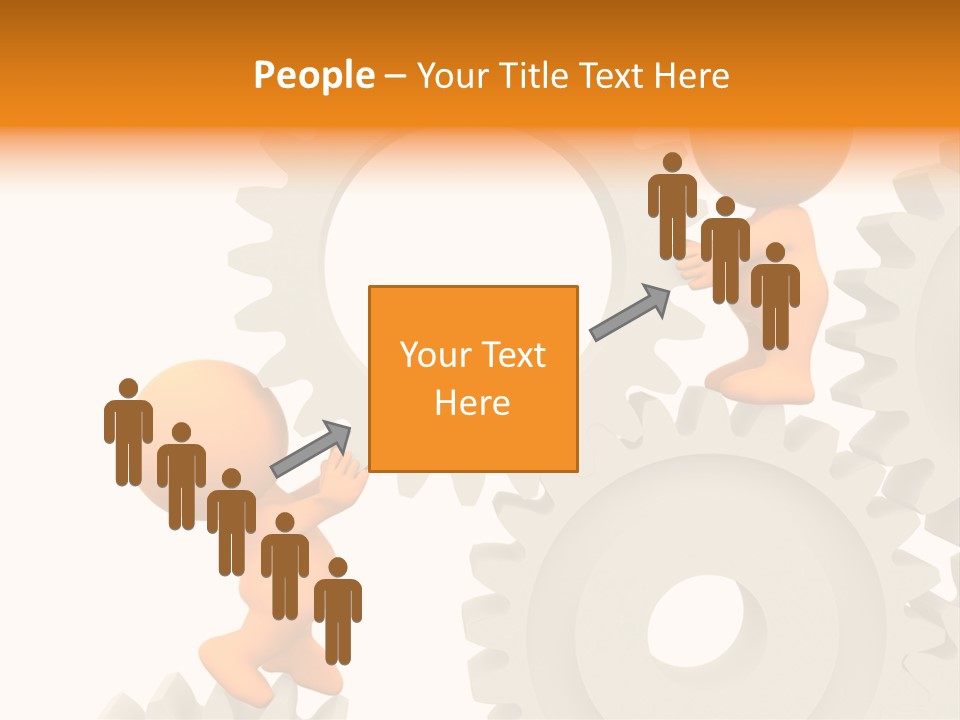 Person Mechanism Engaged PowerPoint Template