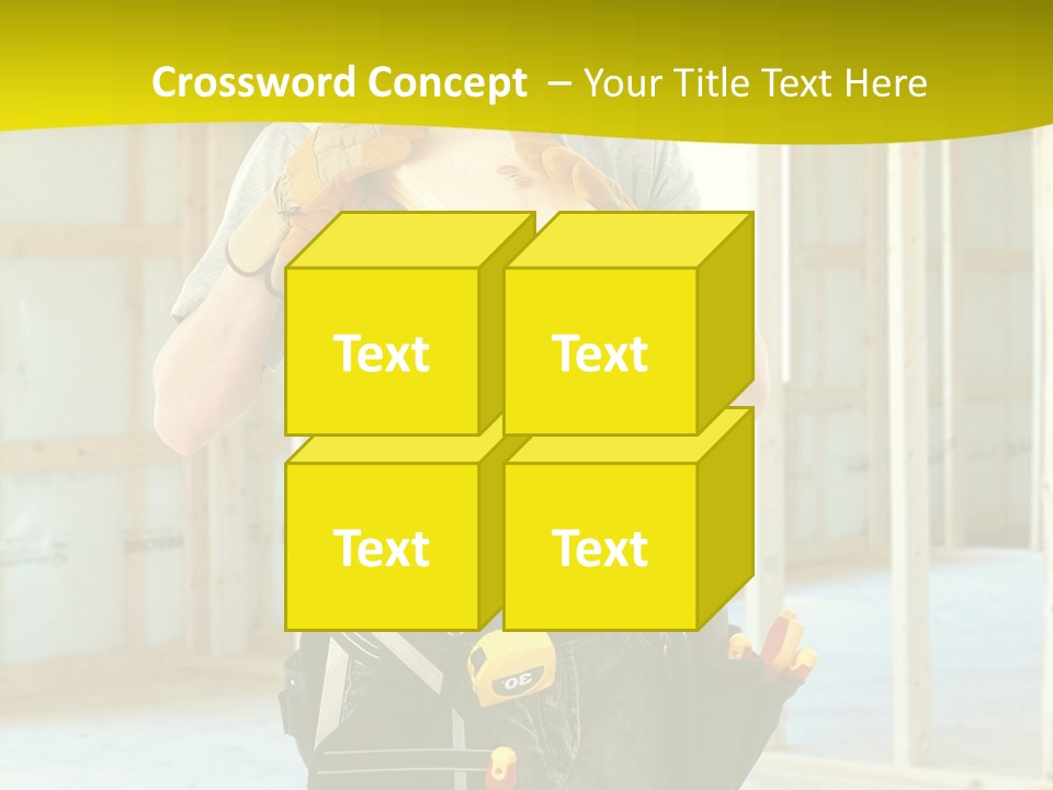 Build Install Development PowerPoint Template
