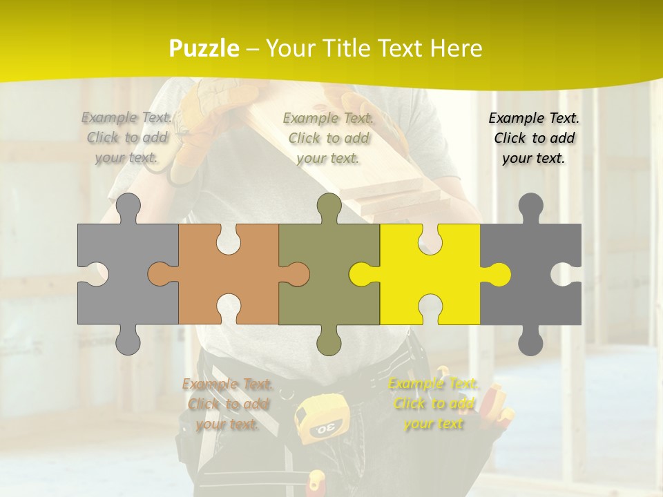 Build Install Development PowerPoint Template