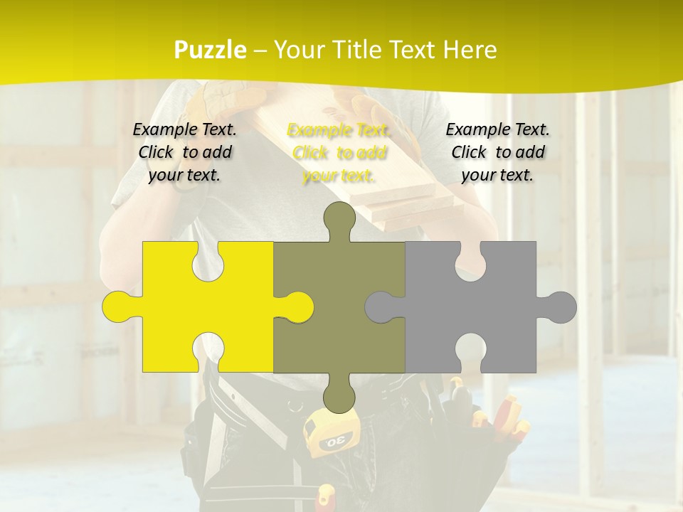 Build Install Development PowerPoint Template