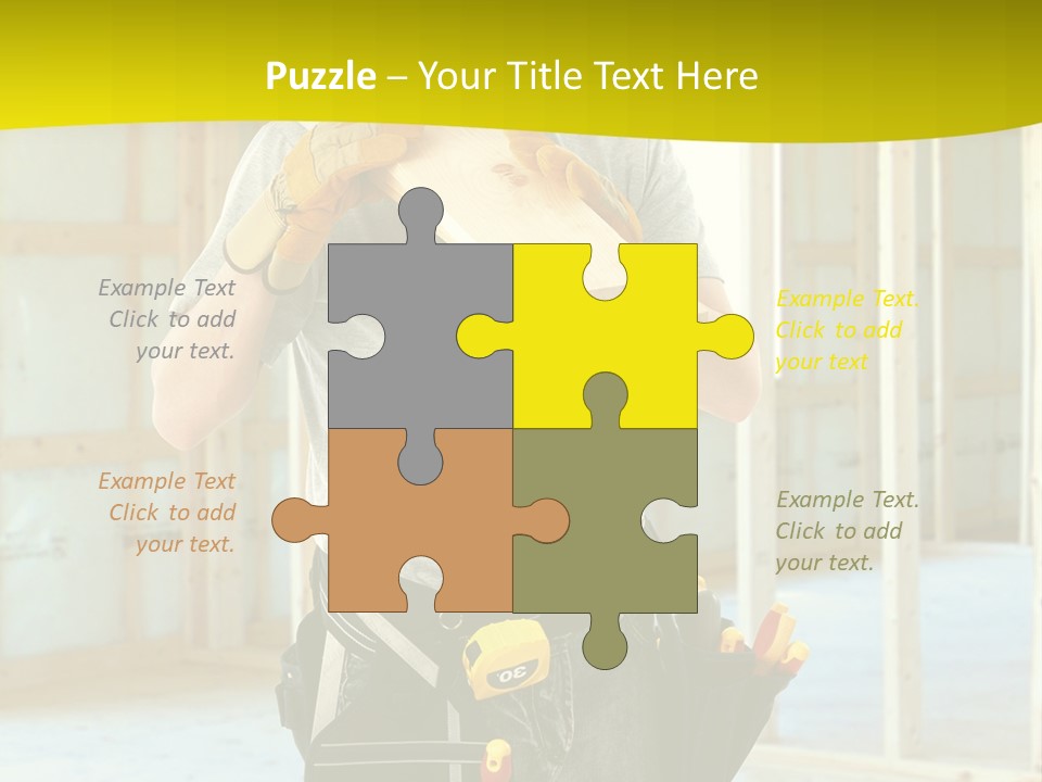 Build Install Development PowerPoint Template