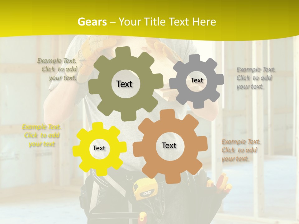 Build Install Development PowerPoint Template