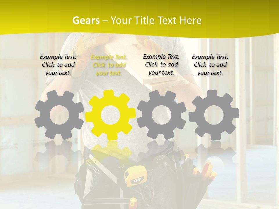 Build Install Development PowerPoint Template