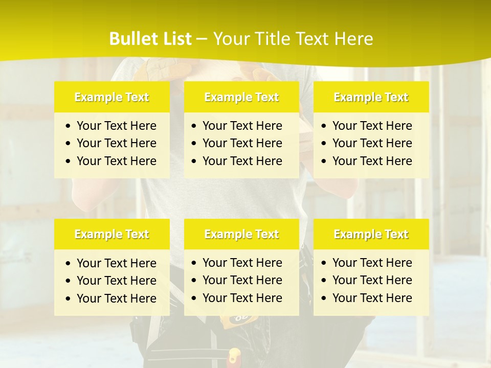 Build Install Development PowerPoint Template
