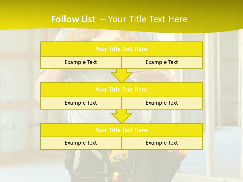 Build Install Development PowerPoint Template