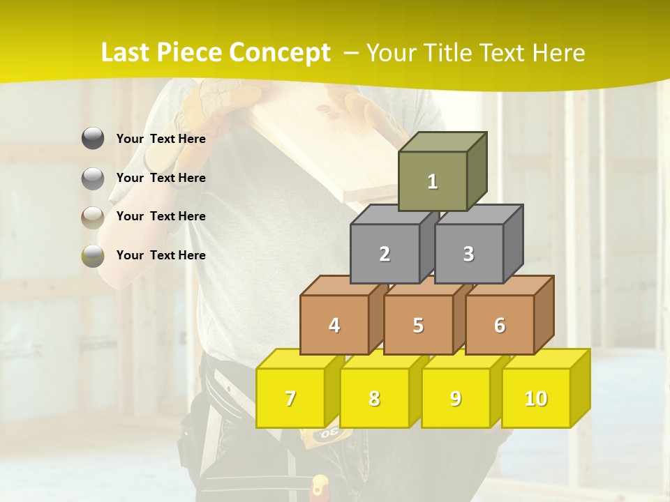 Build Install Development PowerPoint Template