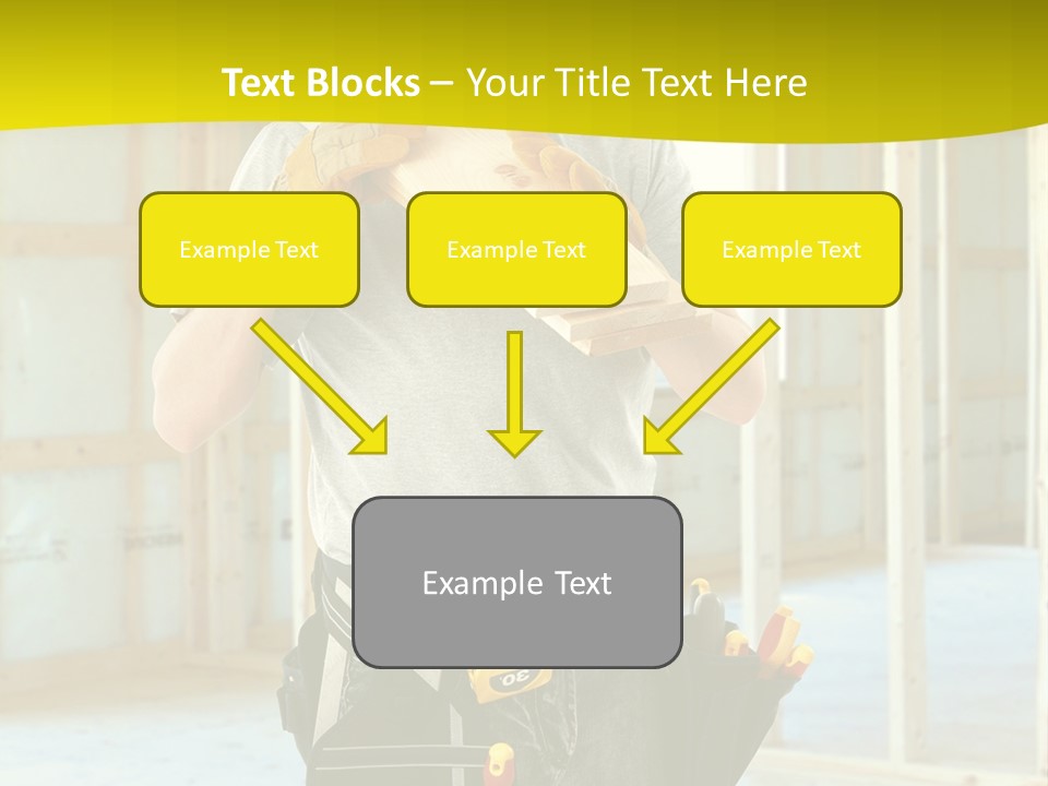 Build Install Development PowerPoint Template