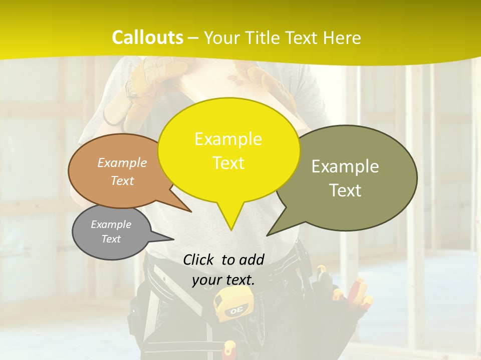 Build Install Development PowerPoint Template