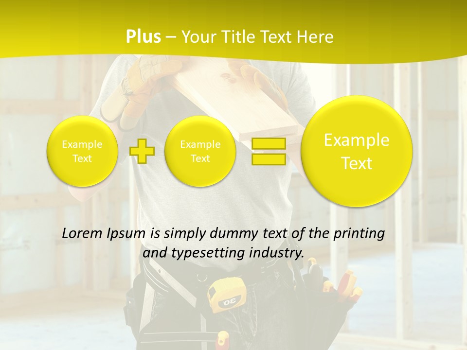 Build Install Development PowerPoint Template