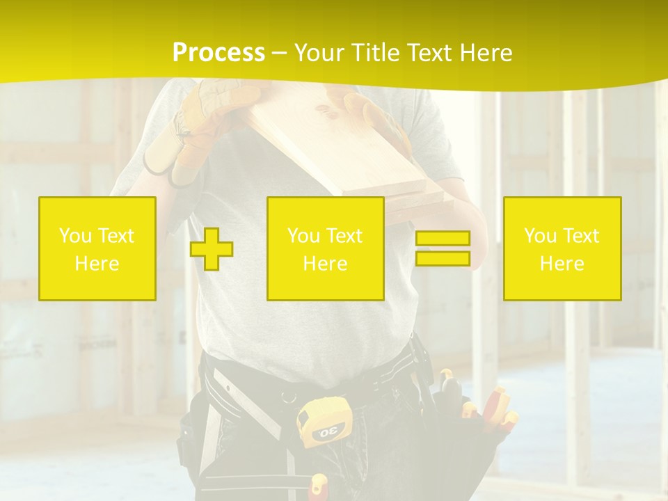 Build Install Development PowerPoint Template