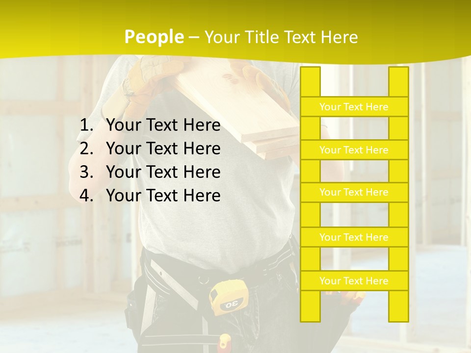 Build Install Development PowerPoint Template