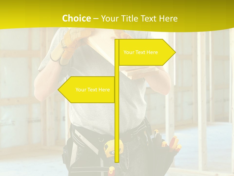 Build Install Development PowerPoint Template