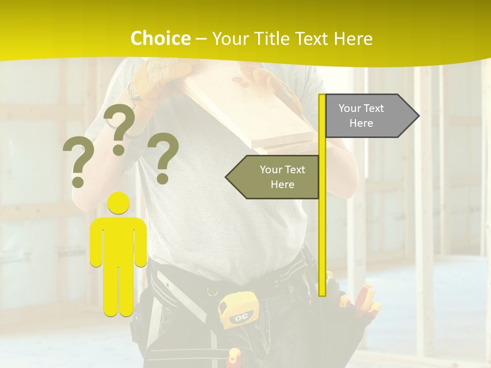 Build Install Development PowerPoint Template