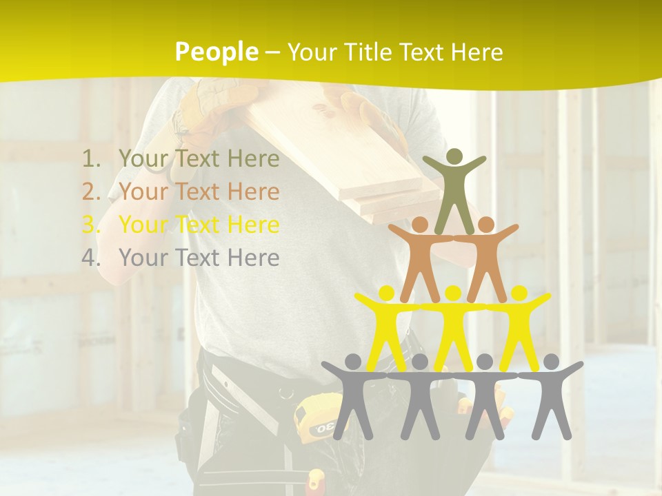 Build Install Development PowerPoint Template