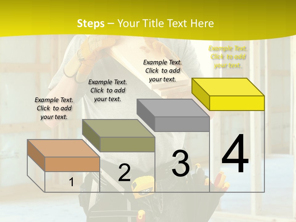 Build Install Development PowerPoint Template