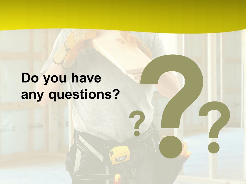 Build Install Development PowerPoint Template