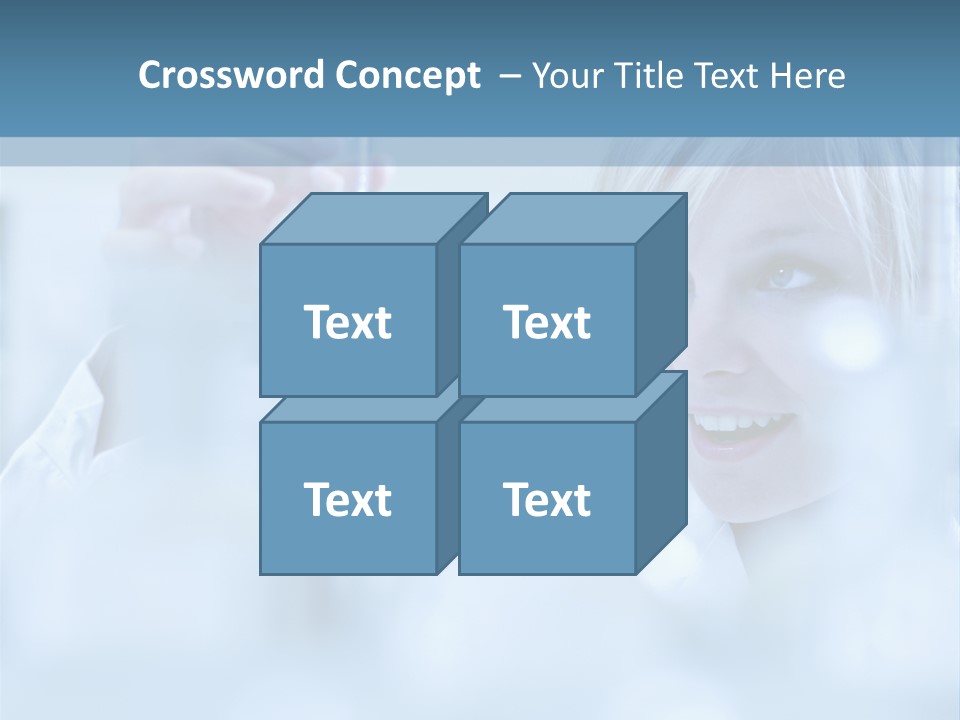 People Smile Chemistry PowerPoint Template