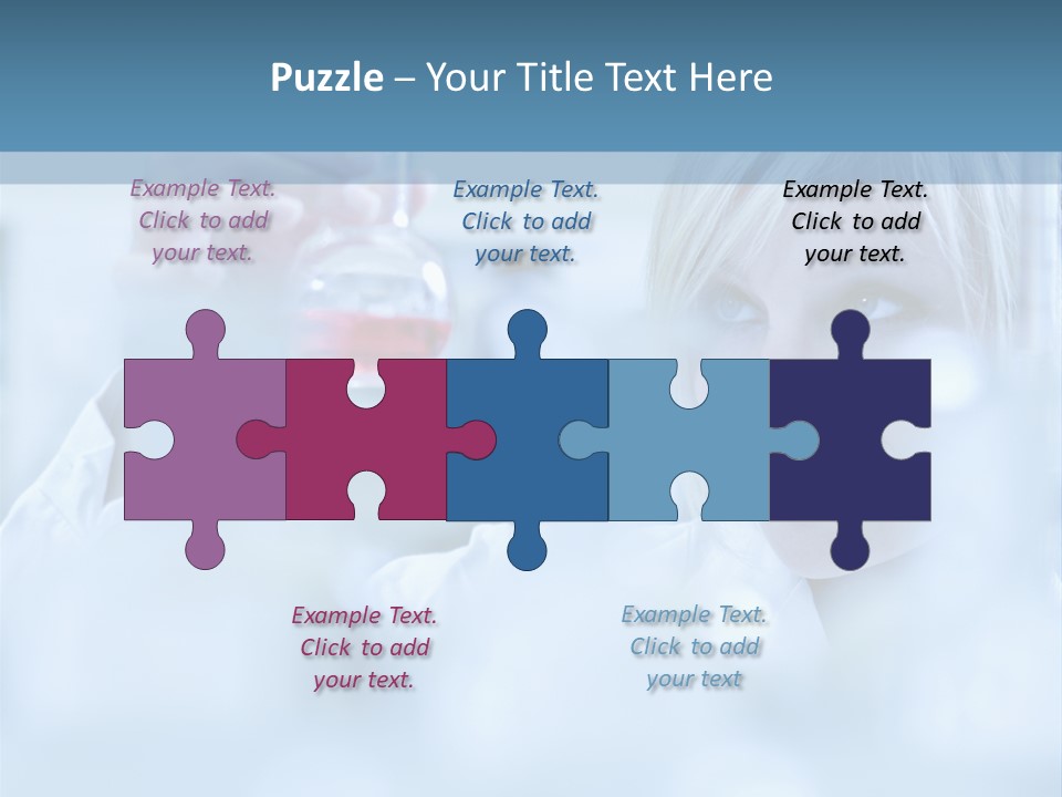 People Smile Chemistry PowerPoint Template